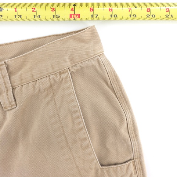 Mountain Khakis Mens Pants Slim Fit 38x30 Tan Cotton Twill Rugged Chino - Picture 8 of 10